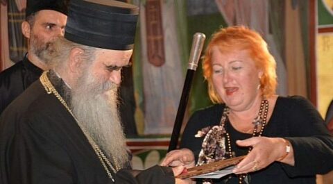 Савез писаца Русије одликовао Митрополита Амфилохија златном медаљом Пушкина