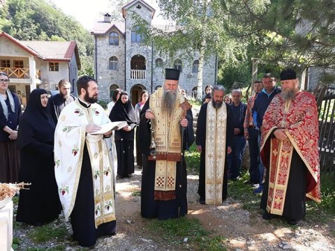Jul 2018 Osvecenje Zvona U Manastiru Bijela 3