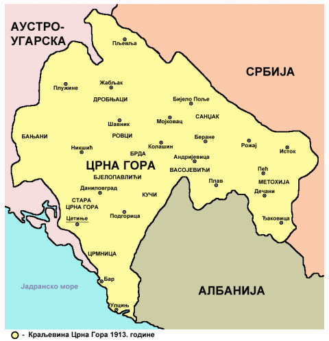 Crna Gora 1913