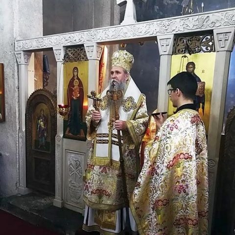 Feb 2019 Arhijerejska Liturgija Na Sretenje U Djurdjevim Stupovima