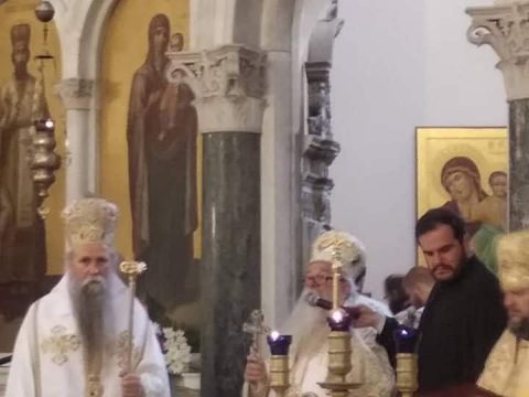 Никшић: Прослављено 800 година СПЦ, Епархије будимљанске и 20 година архијерејског служења владике Јоаникија Niksic 1
