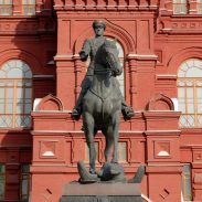 Statue Of Marshal Zhukov, Moscow