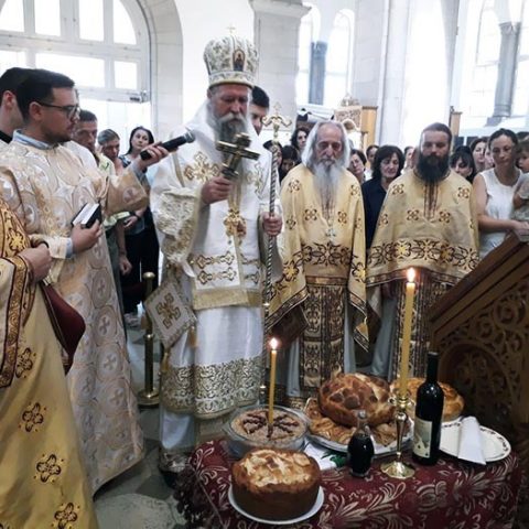 Arhijerejska Liturgija Liturgija Na Prepodobnu Angelinu