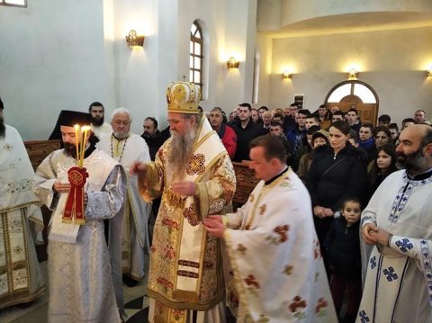 Jan 2020 Arhijerejska Liturgija Na Jovanjdan U Sutivanu 10