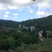 Hilandar Manastir Sveta Gora Panorama Foto Nikola Trklja