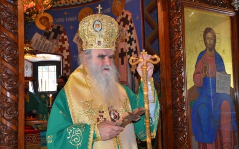 Митрополит Амфилохије на Духовски уторак богослужио у Доњем Острогу