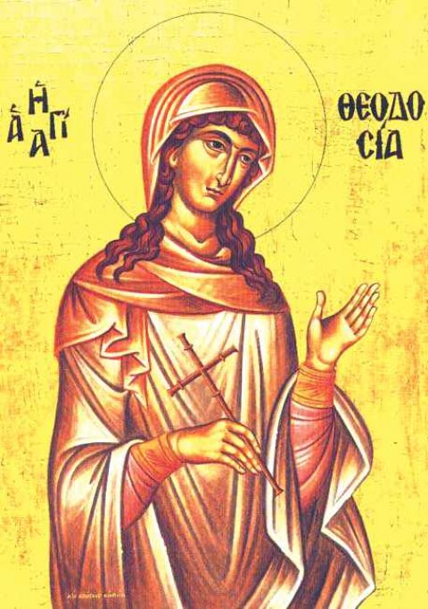 Prepodobnomučenica Teodosija Tirska