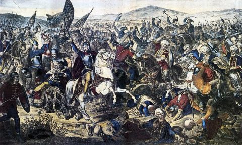 Battle Of Kosovo, Adam Stefanović 1870