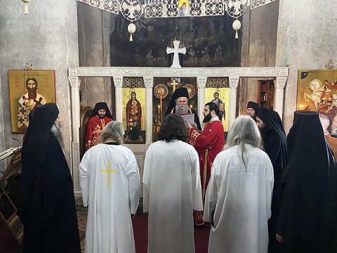 Монашење у манастиру Ђурђеви Ступови Monasenje U Djurdjevim Stupovima
