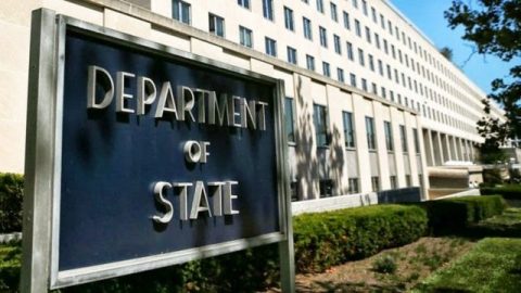 State Department Sign