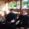 Otac Darko Pejić i iguman Nikolaj (Stamatović)