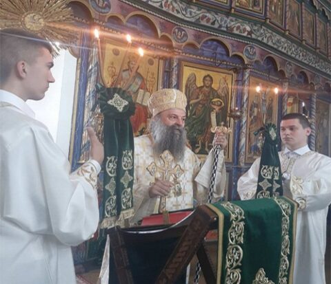 Patrijarh Besedi U Hramu