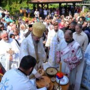 Владика ваљевски Исихије на слави Манастира Рибница