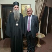 Митрополит Јоаникије примио амбасадора Грчке у Црној Гори