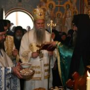 Mitropolit Joanikije u manastiru Svete Petke na Gostilju