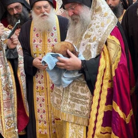Мошти Старца Јосифа Ватопедског