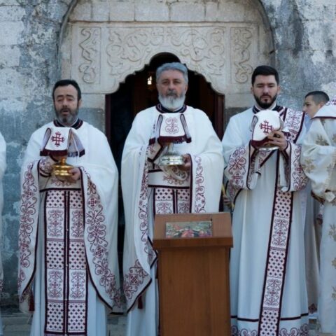Недеља по Богојављењу у храму под Горицом