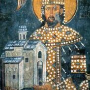 Fresco Of Stefan Dragutin, Arilje