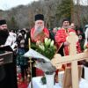 Osvećenje temelja crkve Svetog apostola Luke u Lapčićima