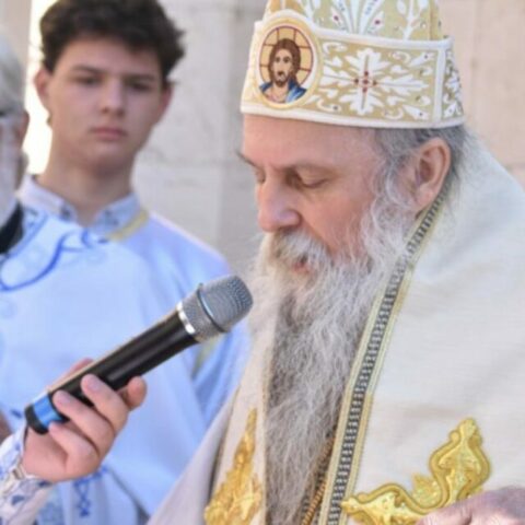 Владика славонски Јован на недељу Православља богослужио у Херцег Новом