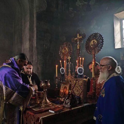 Mar 09 2022 Predjeosvecena Liturgija U Djurdjevim Stupovima 14