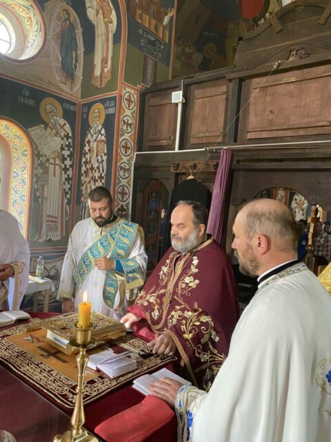 У манастиру Косијерево молитвено прослављен Свети свештеномученик Ристо Јарамаз Otac Dragan Krusic Kosjerevo