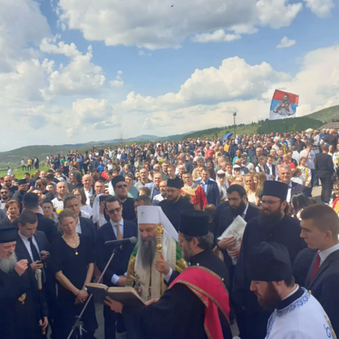 Патријарх Порфирије у Пљевљима