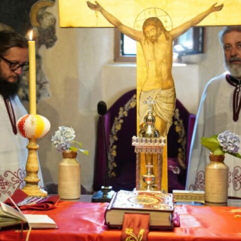 Недеља Светих Отаца првих шест Васељенских Сабора у храму под Горицом