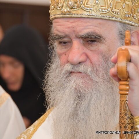Митрополит Амфилохије у Млаки