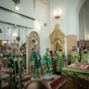 Mitropolit Joanikije bogoslužio u Hramu Vaskrsenja u Tveru