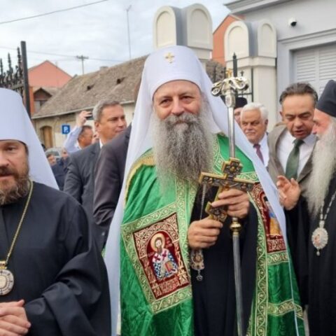 Патријарх српски Порфирије стигао у Епархију осечкопољску и барањску