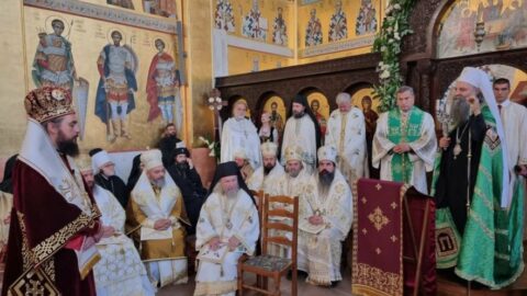 Устоличен Епископ западноевропски г. Јустин Устоличен Епископ западноевропски г. Јустин