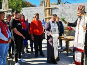 Okt 2022 Osvecenje Temelja Parohijskog Doma U Bubanjama 5