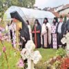 Ispraćaj održan uz besedu episkopa raško prizrenskog Teodosija (Foto Ž. Rakočević)