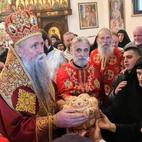 Митрополит Јоаникије на Боану Кадића