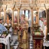 Митрополит Јоаникије на Литургији у Кумбору