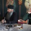 Prof. Dragan Arsić i Arhimandrit Serafim