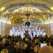Omladinski hor SPD ”Jedinstvo” koncert u kripti Hrama Svetog Save