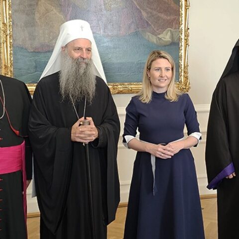 Патријарх Порфирије разговарао са министарком Раб
