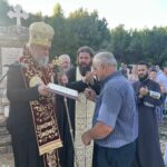 Освештан новоизграђени пут до цркве Светих апостола Петра и Павла 1