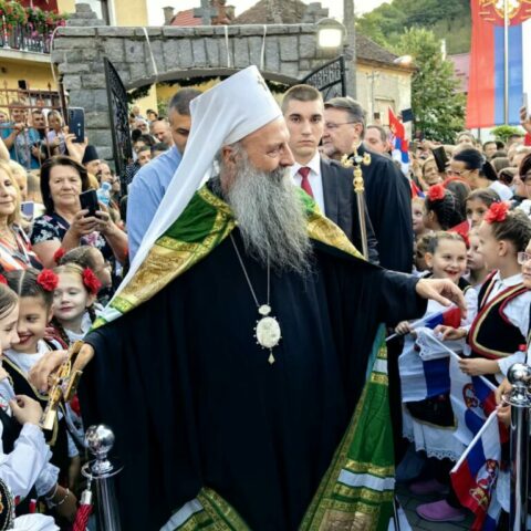 Патријарх српски Порфирије стигао у Зворник