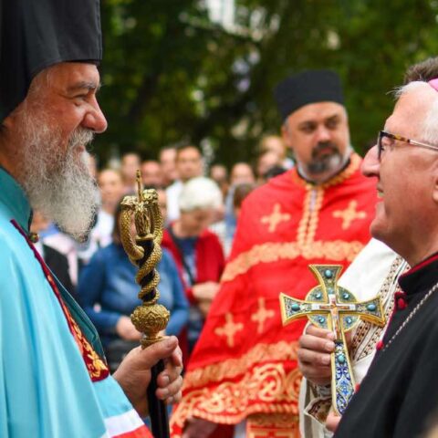 Прва Литургија Владике Кирила у Љубљани