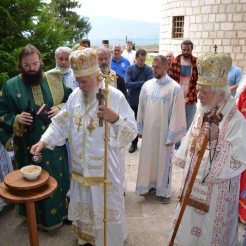 Умировљени епископи Георгије и Константин