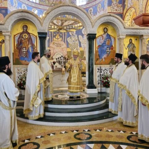 Архиепископ прашки и чешких земаља Михаил богослужиo у барском Саборном храму