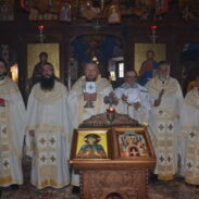 Liturgijsko sabranje na praznik Svete Petke u Donjem manastiru Ostrog