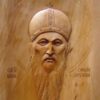 Дуборез Свети Краљ Стефан Дечански, рад Добривоје Вучићевић