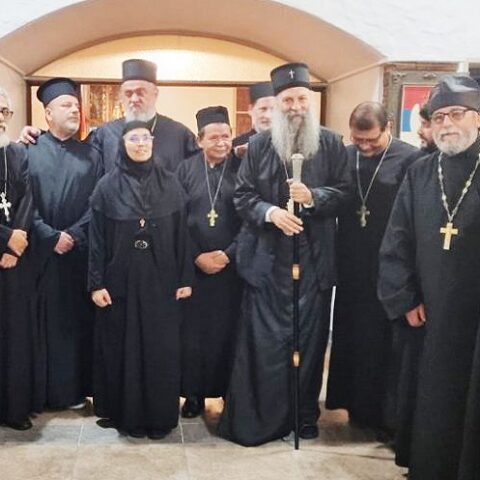 Патријарх Порфирије одржао састанак са свештенством и монаштвом у Буенос Ајресу