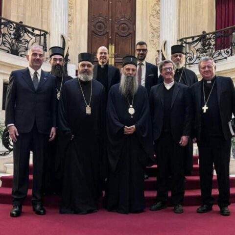 Патријарх Порфирије разговарао са представницима Римокатоличке Цркве у Аргентини