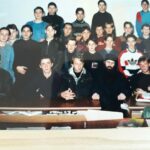 Цетиње, 1995. Разредни старешина Владика Јован Ћулибрк са ђацима Iv генерације обновљене Цетињске богословије (1995 2000)