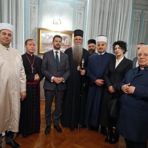 Митрополит Јоаникије на Божићном пријему у Барској надбискупији